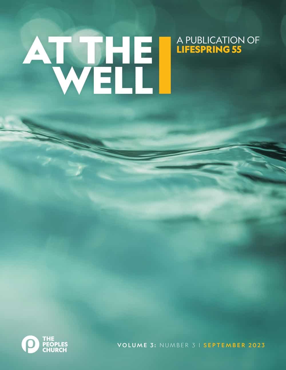 Cover of September 2023 issue of At The Well